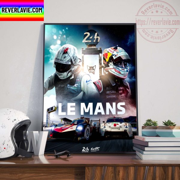 F1 FIA WEC 24 Hours of Le Mans Ricky Taylor Jordan Taylor Home Decor Poster Canvas