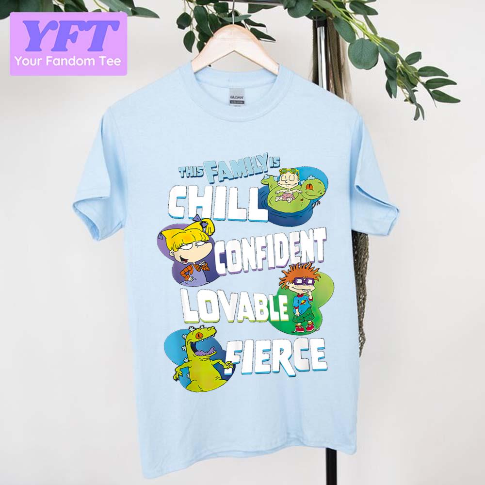 Family Is Chill Confident Lovable Fierce Chuckie Finster Rugrats Unisex T-Shirt