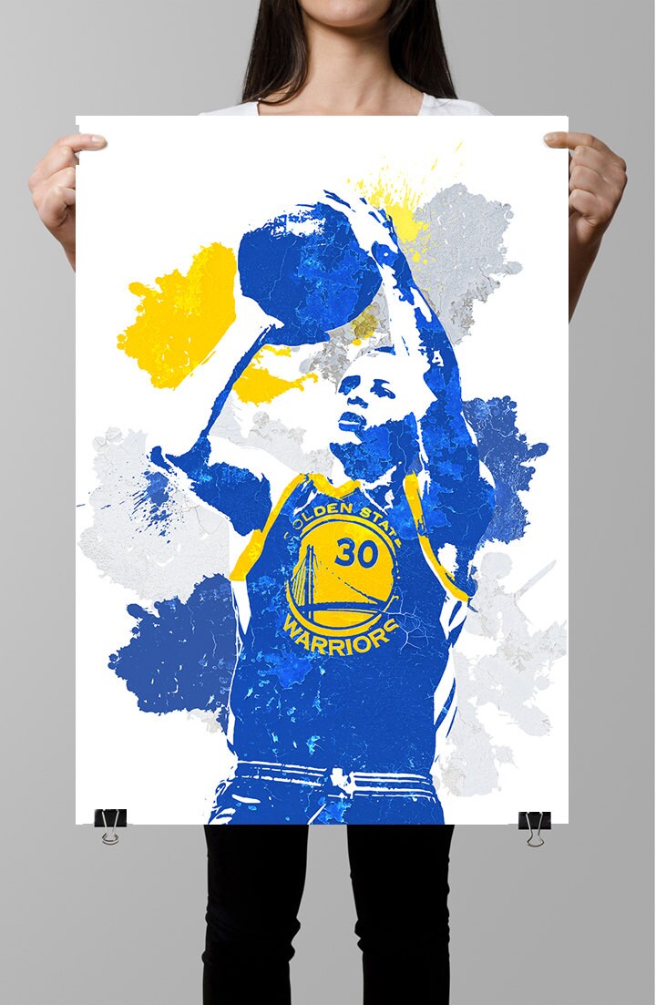 Fan art poster, Stephen Curry Golden State Warriors  Poster, Sports poster