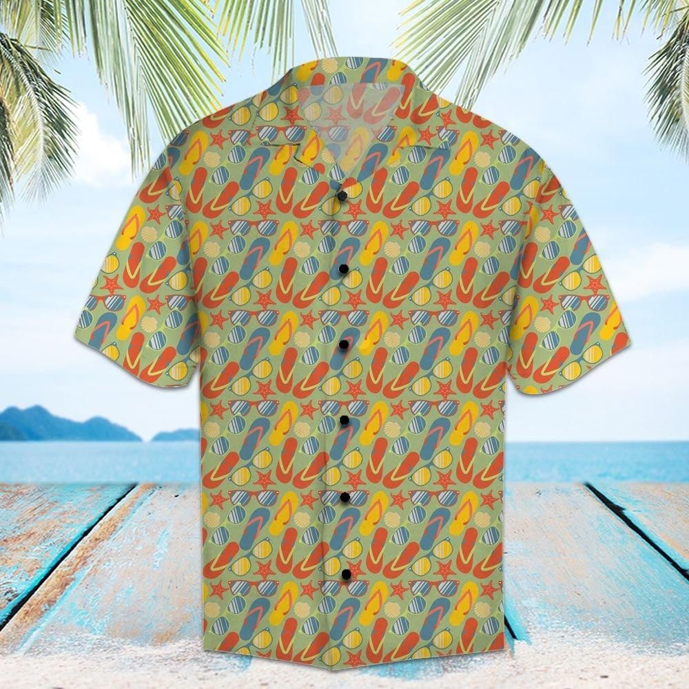 Felobo Hawaii Shirt Amazing Flip Flops H3752 