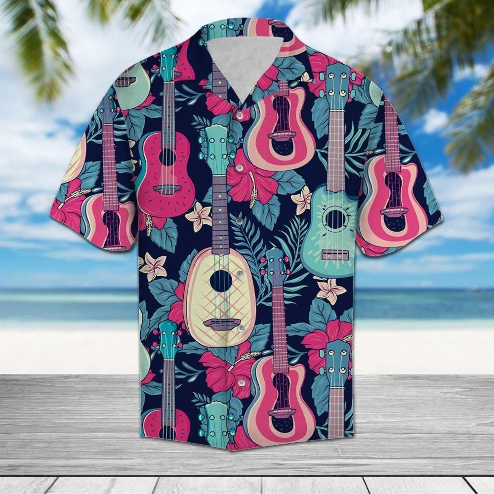 Felobo Hawaii Shirt Amazing Guitar H1762 