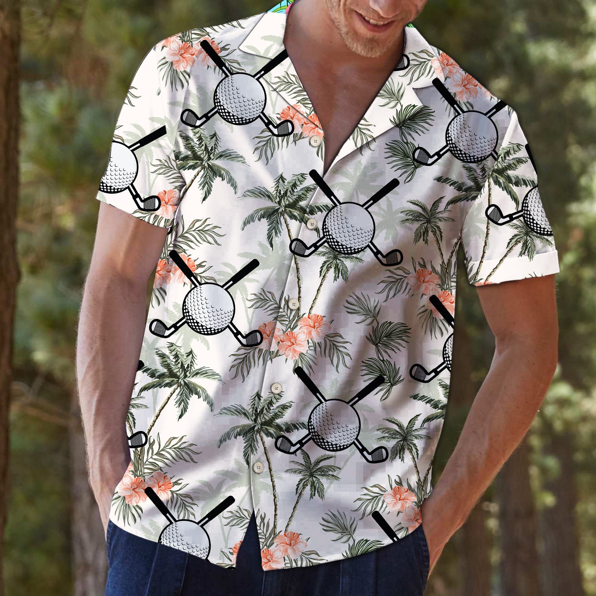 Felobo Hawaii Shirt Golf Tropical Vintage T0707 