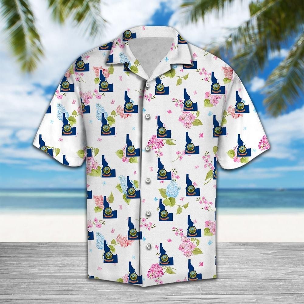 Felobo Hawaii Shirt Idaho Syringa H77016 