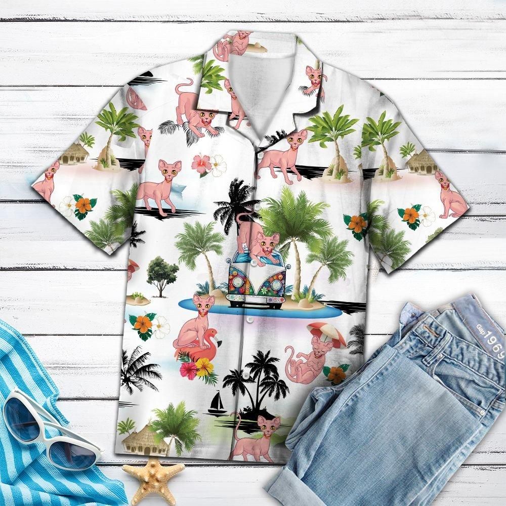 Felobo Hawaii Shirt Sphynx Vacation G5710 