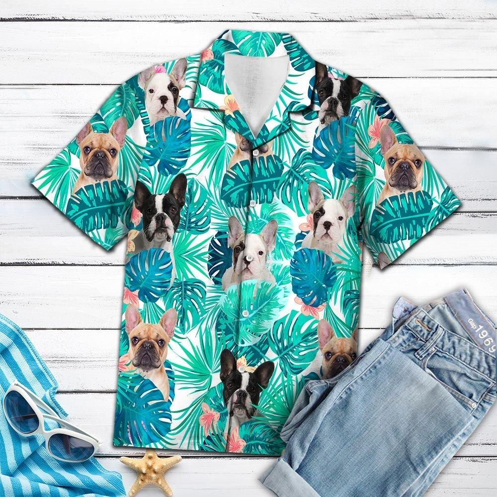 Felobo Hawaii Shirt Tropical French Bulldog H2719 