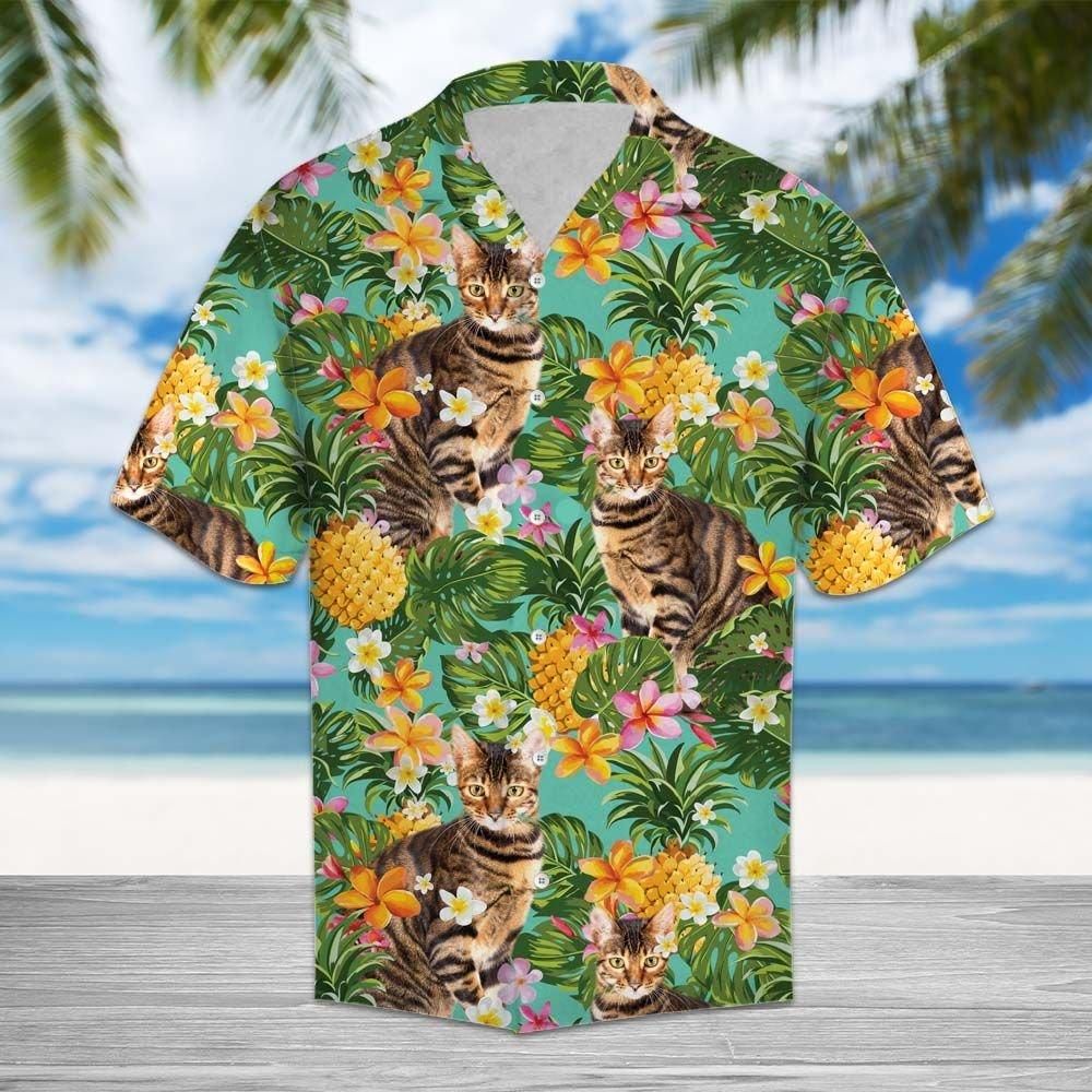 Felobo Hawaii Shirt Tropical Pineapple Toyger H77032 