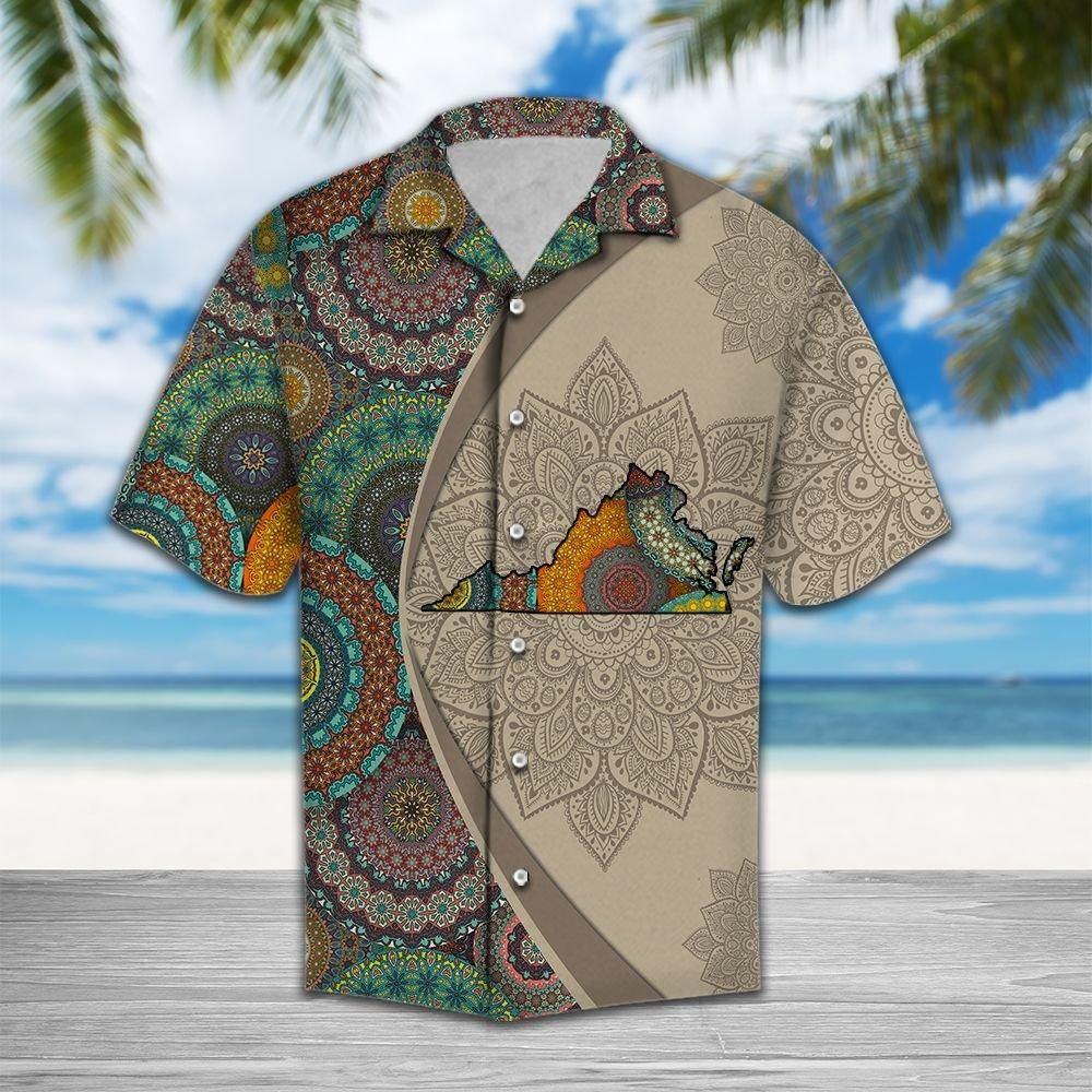 Felobo Hawaii Shirt Virginia Mandala H67009 