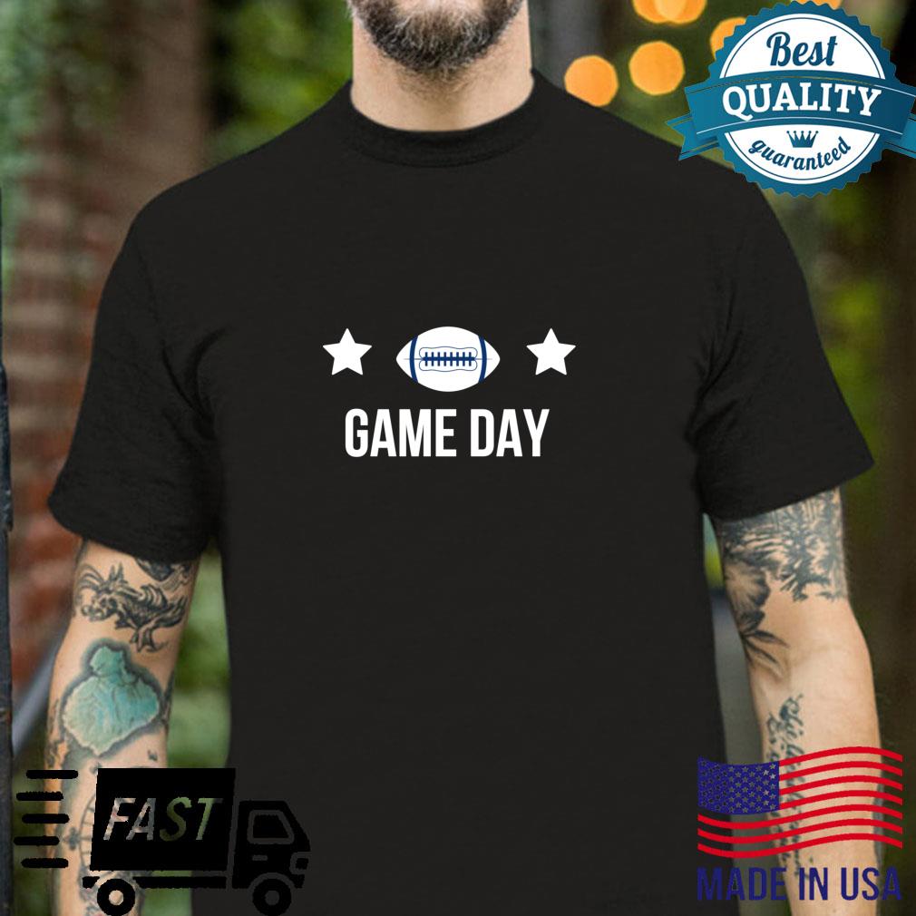 Football Game Day Design for Mom Dad Brother Sister Birthday Shirt