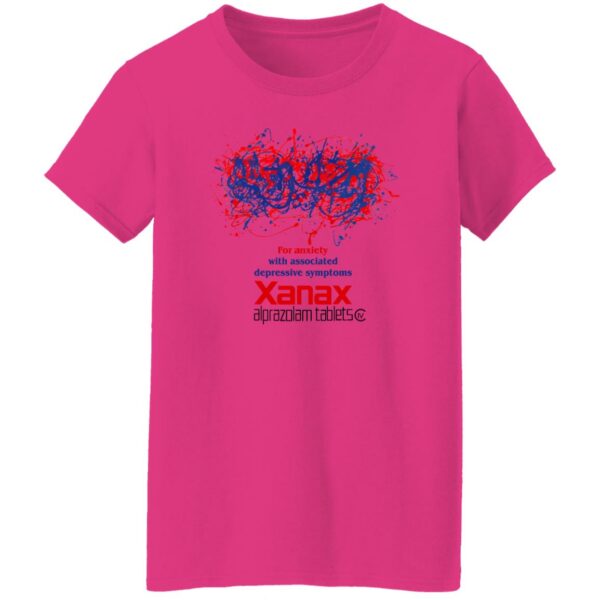 For Anxiety With Associated Depressive Symptoms Xanax Alprazolam Tablet Shirt Shirts That Go Hard
