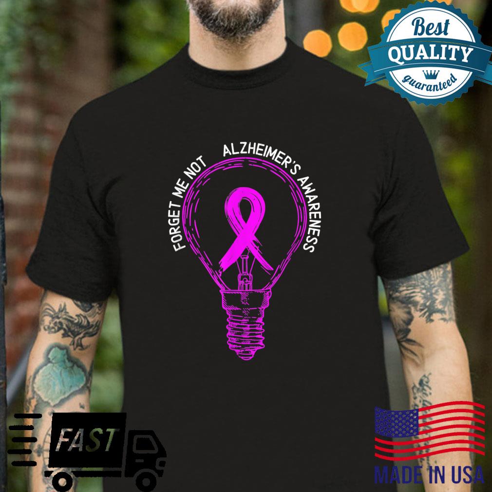 Forget Me Not Alzheimer’s Awareness Support Dementia Shirt