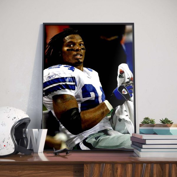 Former Bears RB Rest In Peace Marion Barber III 38 Years Old 1983 2022 Home Decor Poster Canvas (Copy)