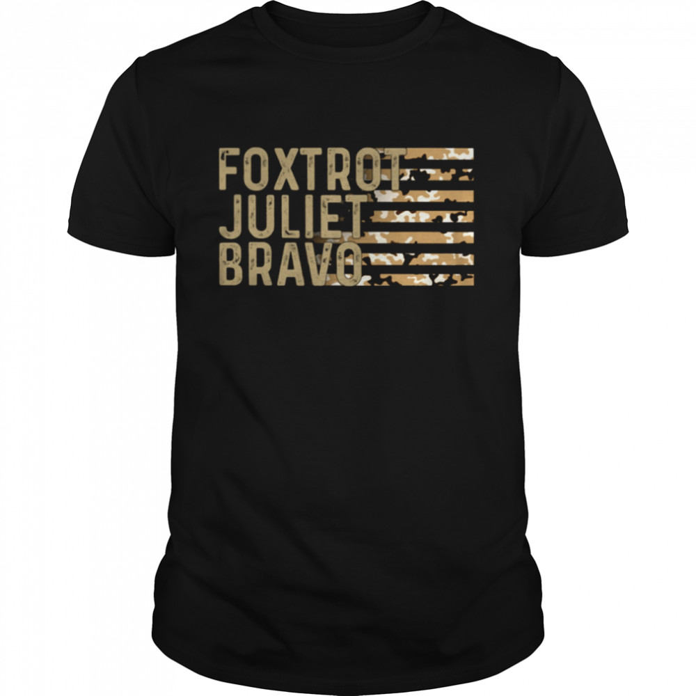 Foxtrot Juliet Bravo 2 Classic T-Shirt
