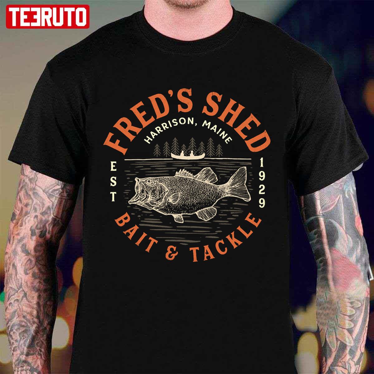 Fred’s Shed Bait & Tackle Unisex T-Shirt