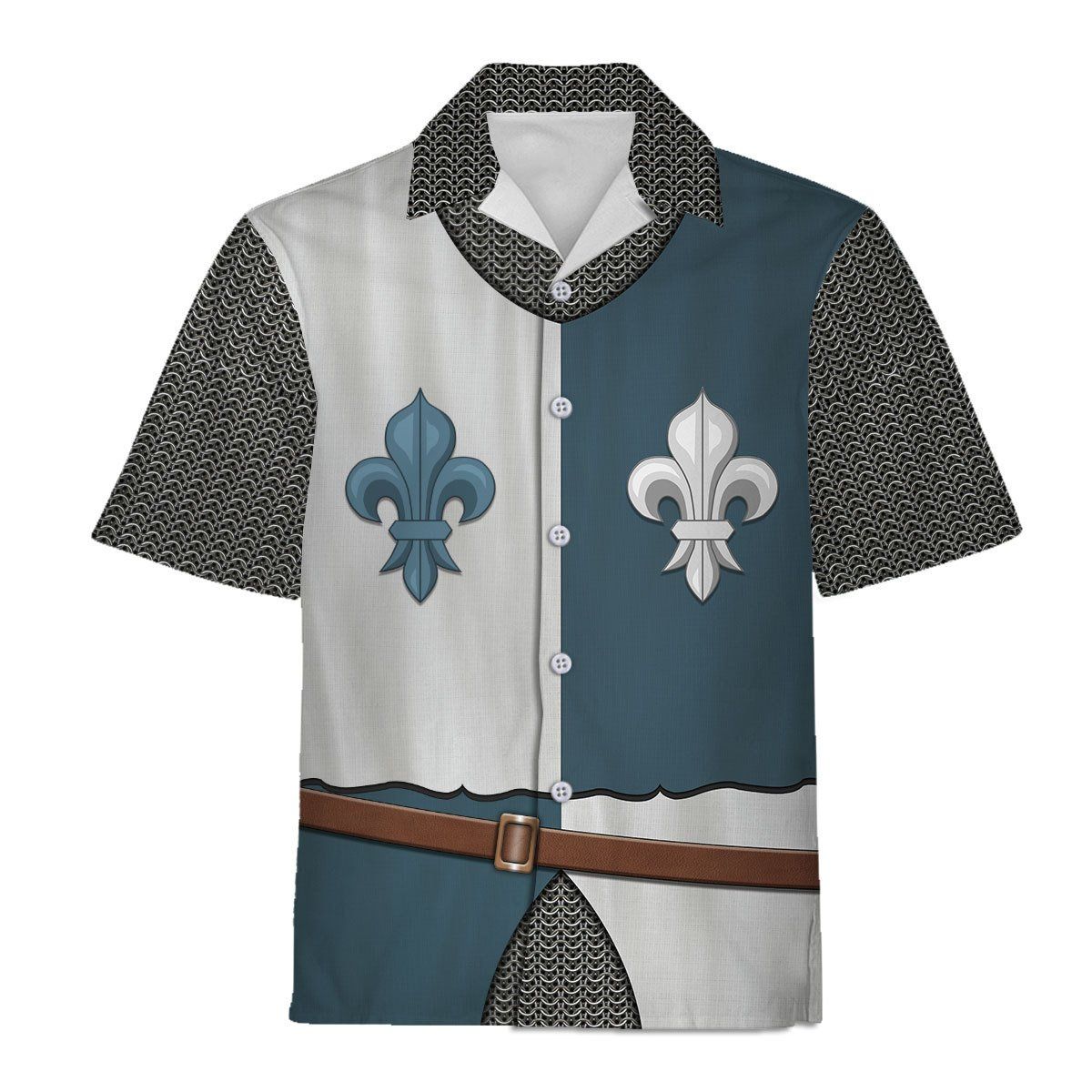 French Knight Hawaiian Shirt