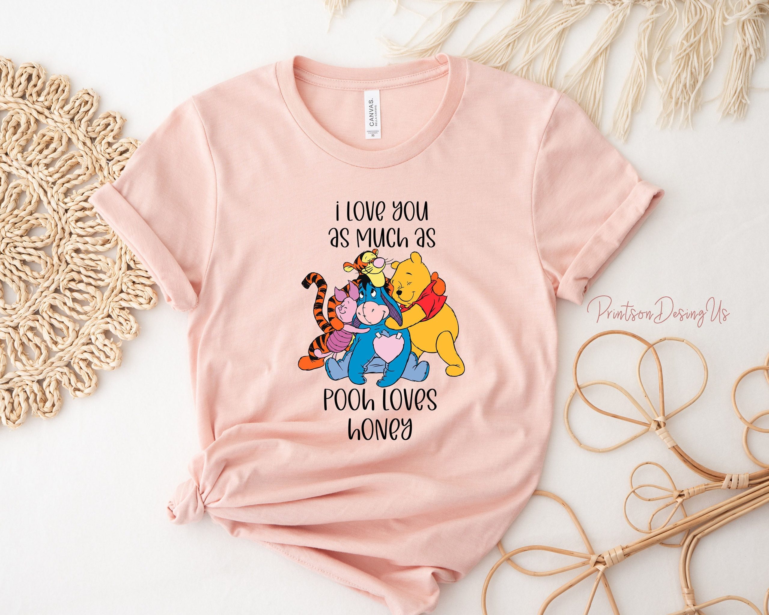 Friends Disney Winnie The Pooh Disney Trip Unisex T-Shirt