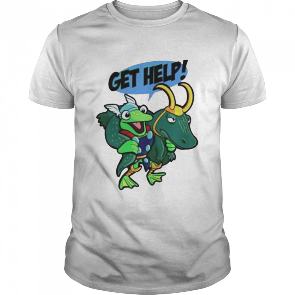 Frog Thor And Alligator Loki Get Help shirt