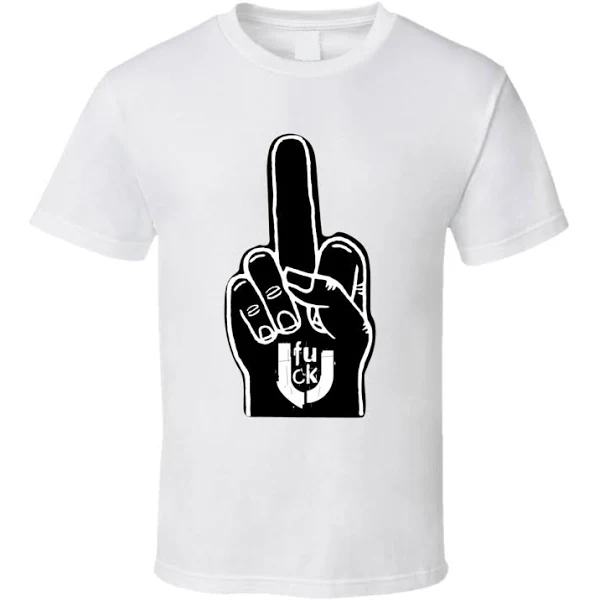 Fuck Off Middle Finger Funny T Shirt