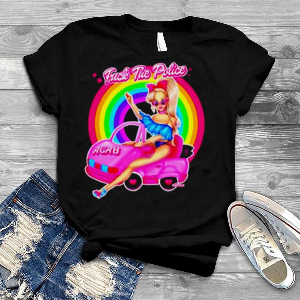 Fuck The Police Rainbow T Shirt