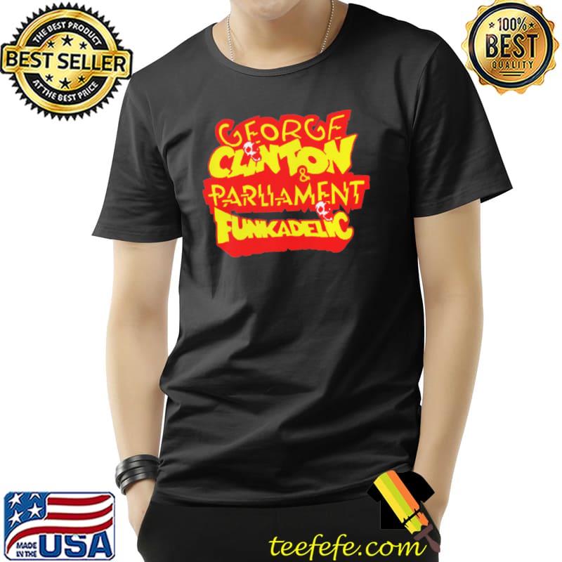 Funkadelic parliament rock band george clinton shirt