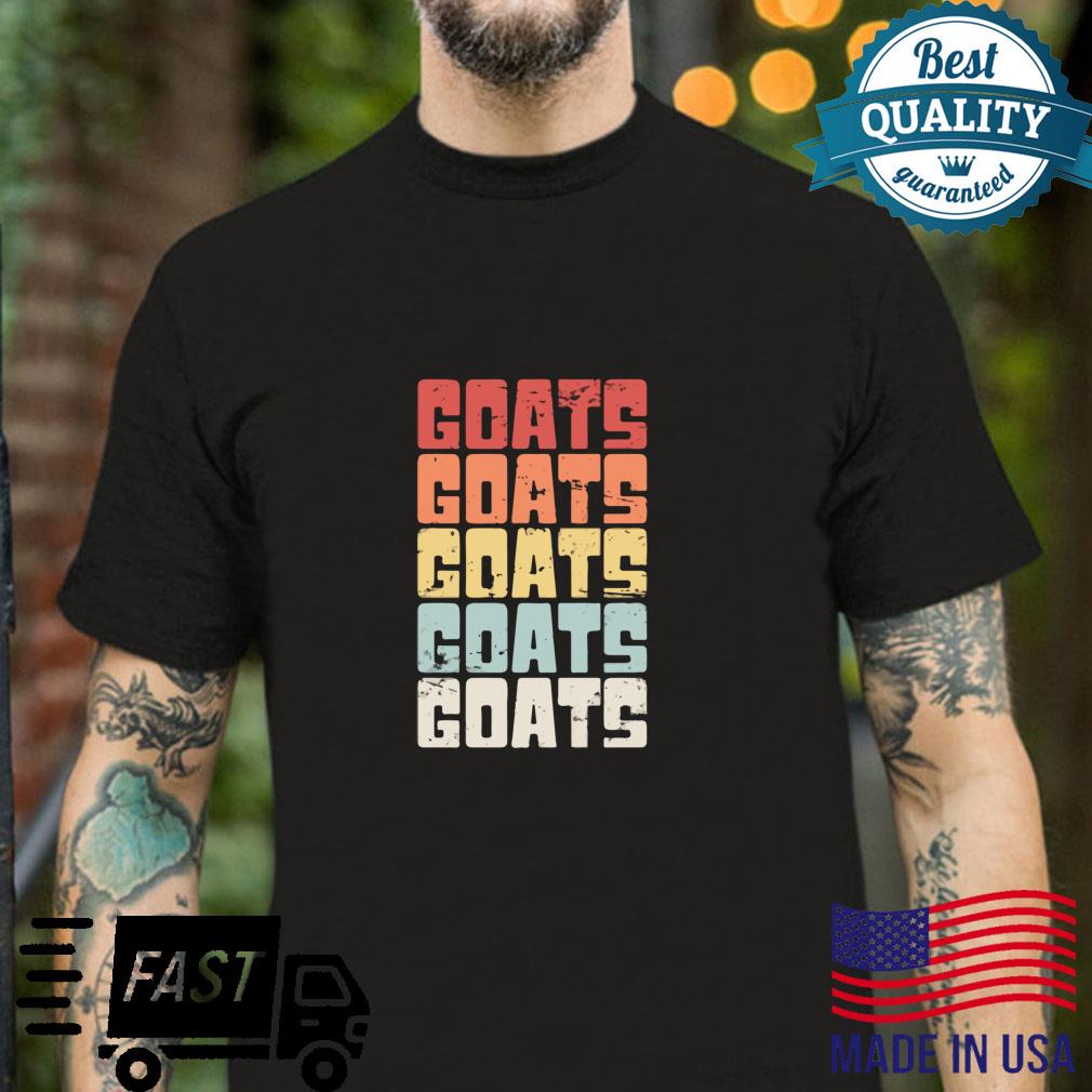 Funny Goat Art Farming Goat Stuff Shirt