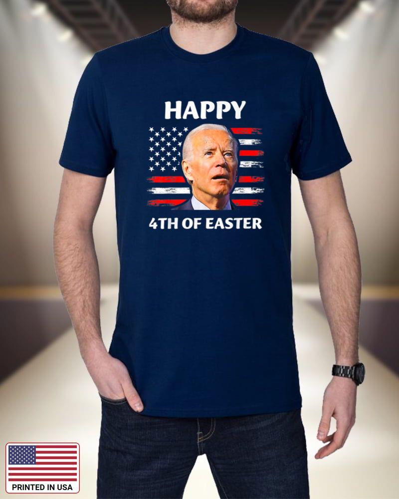 Funny Joe Biden Happy 4th Of Easter Confused 4th Of July Premium QiUYW