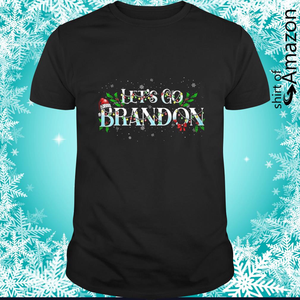 Funny Let’s Go Brandon anti-Biden Christmas shirt