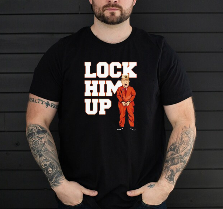 Funny Lock Him Up Trump T-Shirt