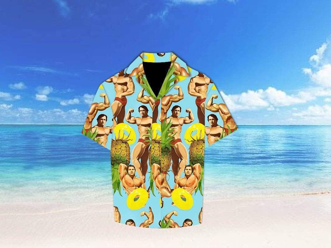 Funny Sassy Man Pineapple Hawaiian Aloha Shirts #0408l