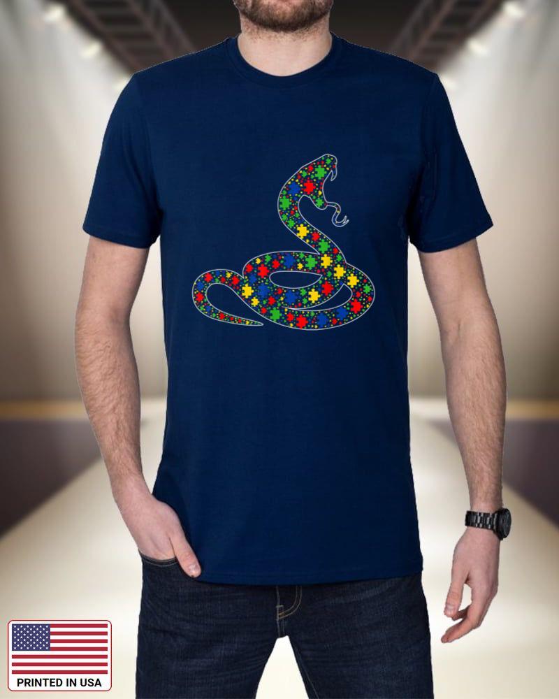 Funny Snake Animals Puzzle Pieces Autism Awareness USHdd