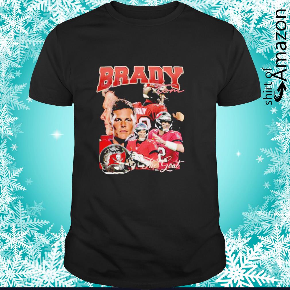 Funny Tom Brady The Goat Tampa Bay Buccaneers NFL shirt