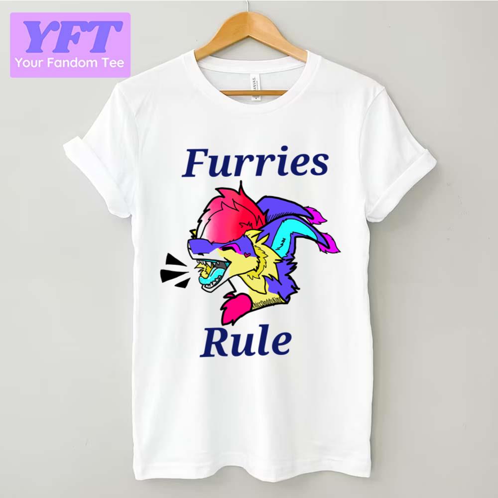 Furries Rule Manokit Drawing Unisex T-Shirt