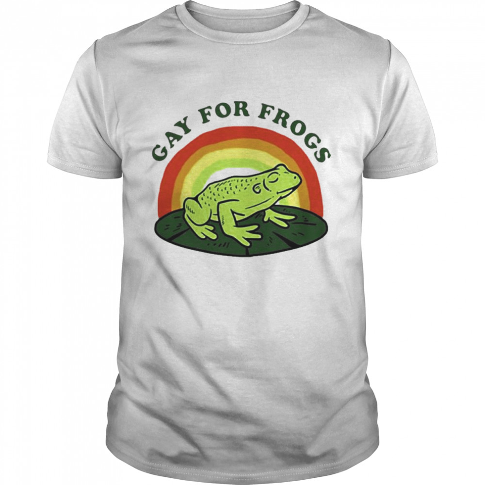 Gay For Frogs Shirt