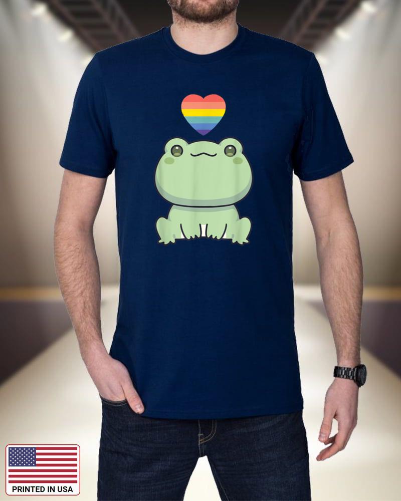 Gay Frog LGBTQIA Pride Flag Lesbian Anime Kawaii Heart_2 Ca64C