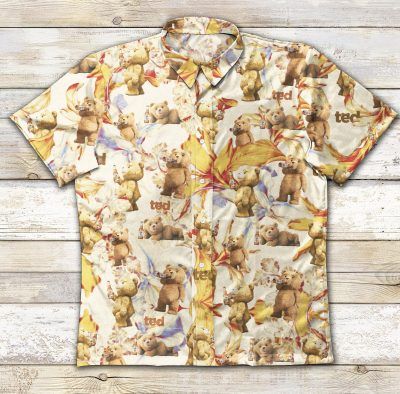 Gettyshirt Miller Lite Ad1225 Vintage Cotton Mens Hawaiian Shirt