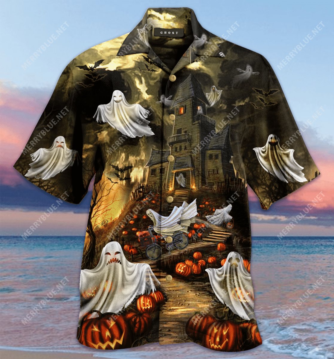 Ghouls Just Wanna Have Fun Happy Halloween Unisex Hawaiian Shirt