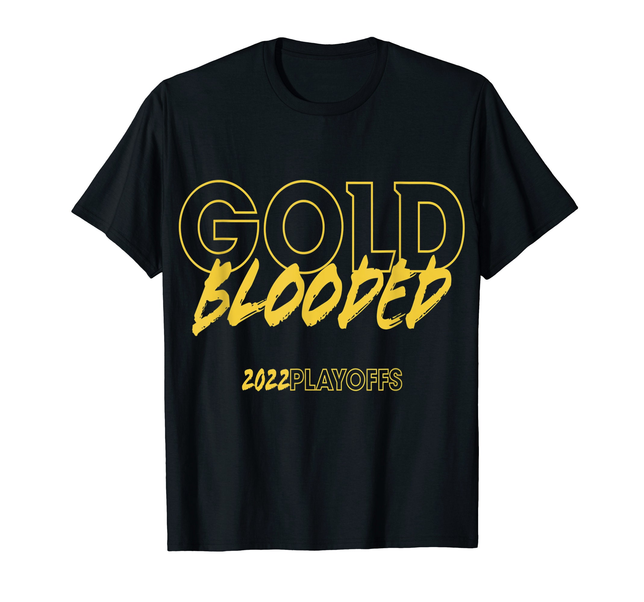 Gold Blooded 2022 NBA Playoffs Gold Blooded Mantra Shirt