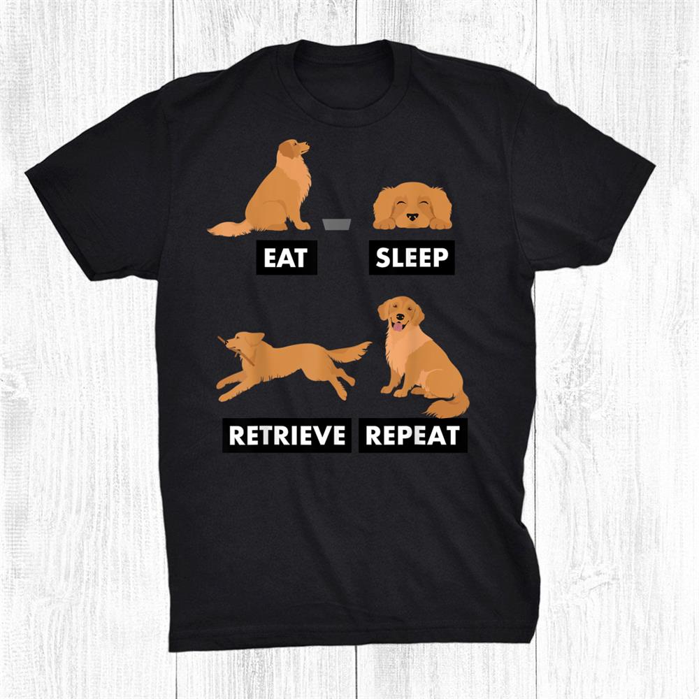 Golden Retriever Dog Shirt Dog Owner Shirt