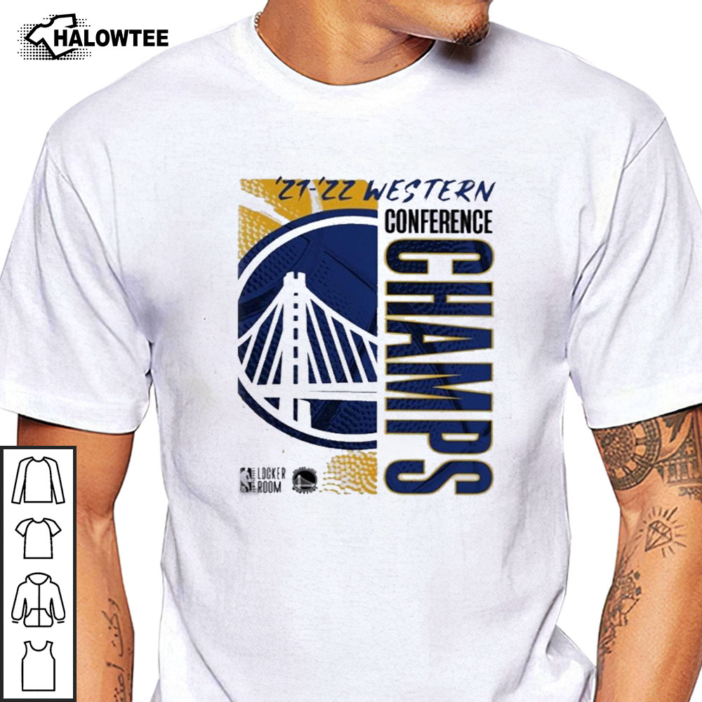 Golden State Warriors 2022 Championship Shirt 2021-2022 Conference Golden State Basketball Gift