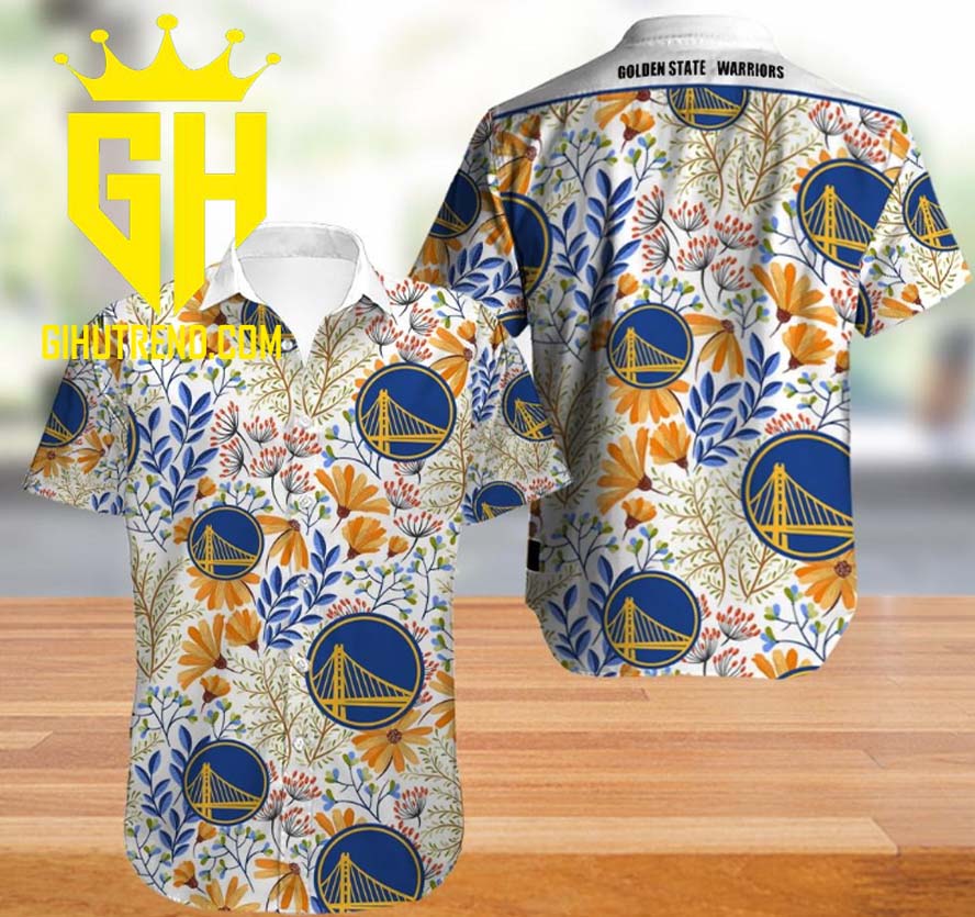 Golden State Warriors NBA Hawaiian Shirt And Shorts