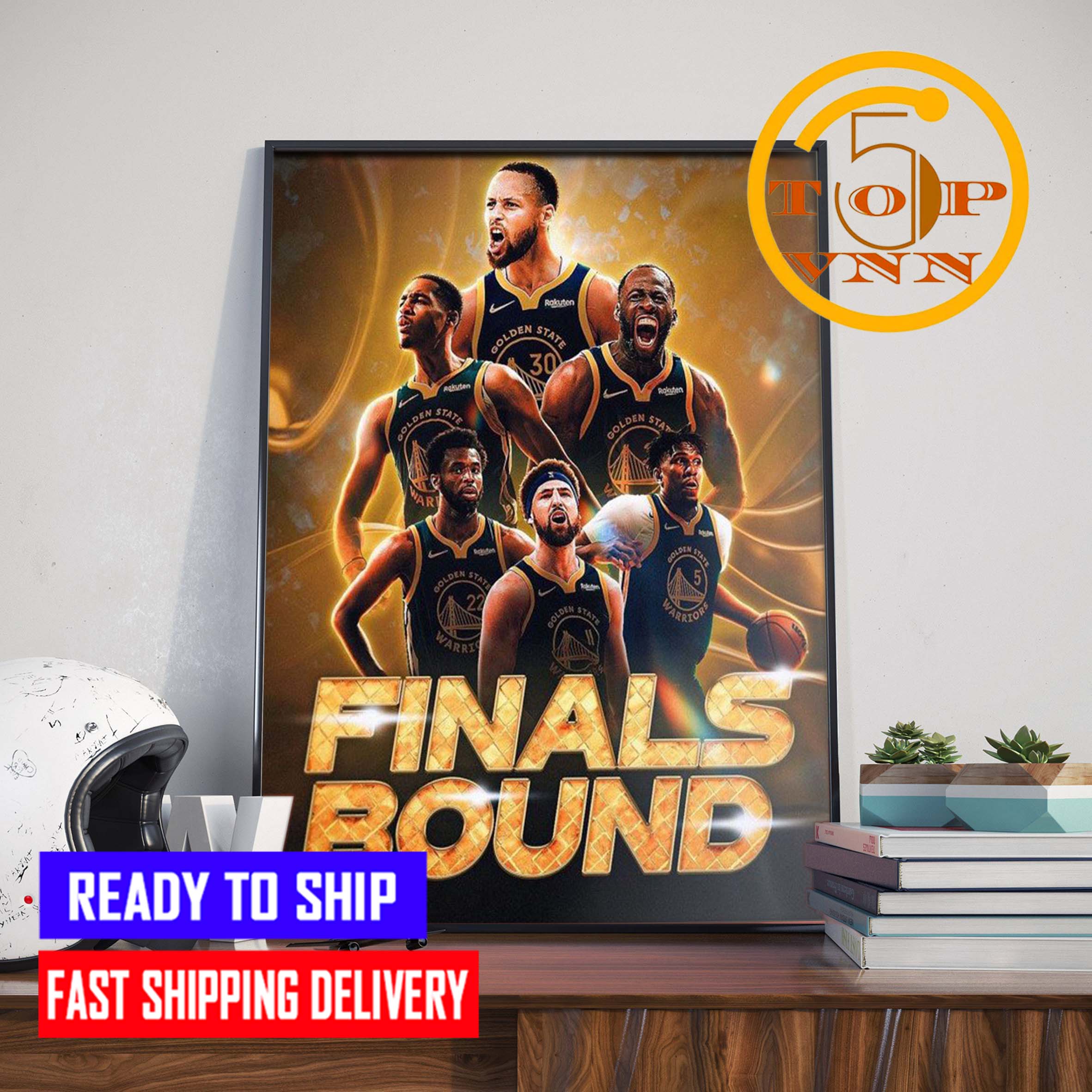 Golden State Warriors to Finals Bound NBA Poster Canvas Home Decoration