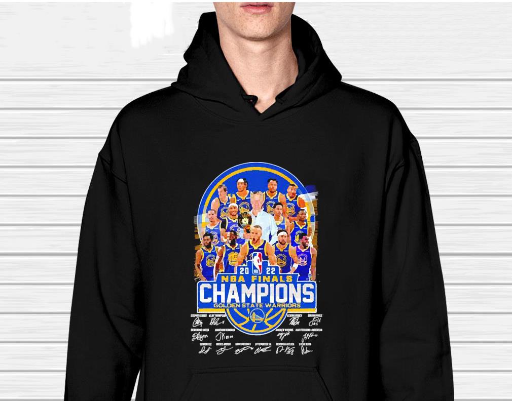 Golden State Warriors winner 2022 NBA Finals Champions signatures shirt