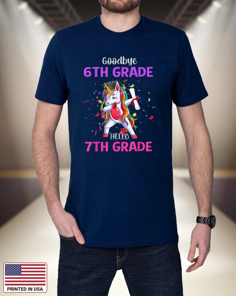 Goodbye 6th Grade Hello 7th Grade Unicorn 2022 Graduate 4tkAT