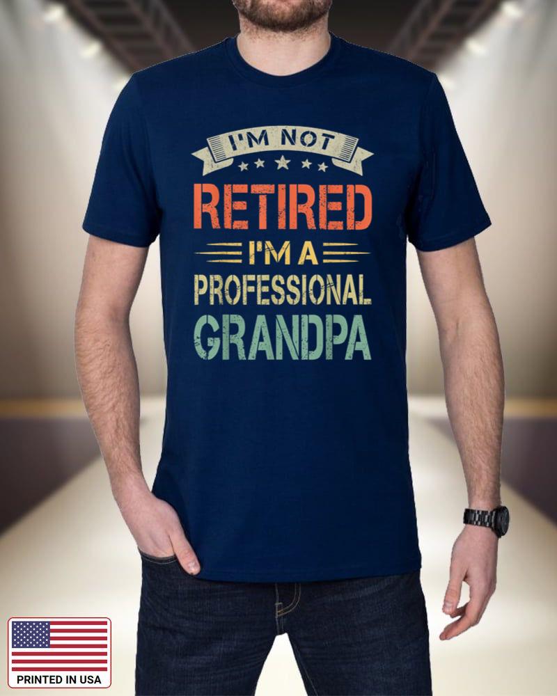 Grandpa Shirts For Men Funny Fathers Day Retired Grandpa j4N0j