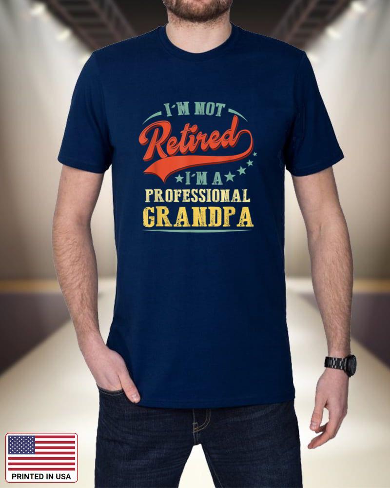 Grandpa Shirts For Men Funny Fathers Day Retired Grandpa_1 nN5g2