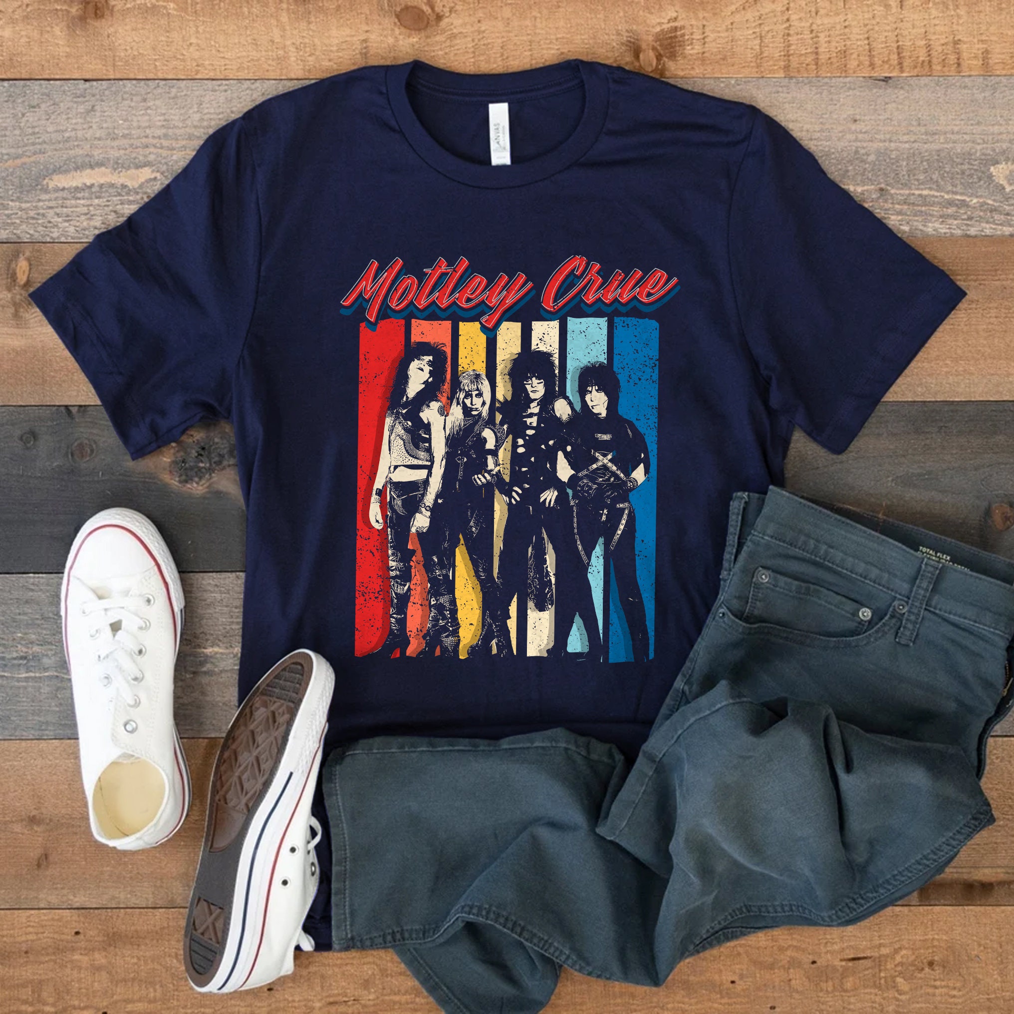 Grunge Vintage Art Motley Vintage Crue Unisex T-Shirt