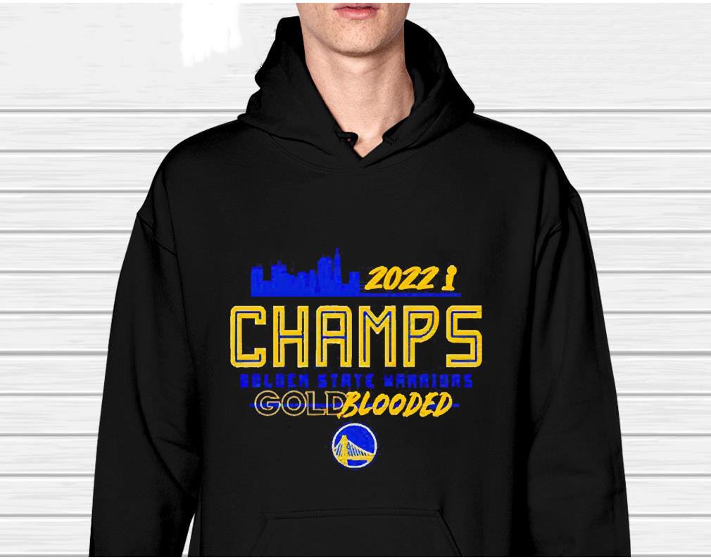 GSW Finals Champions Gold Blooded Shirt