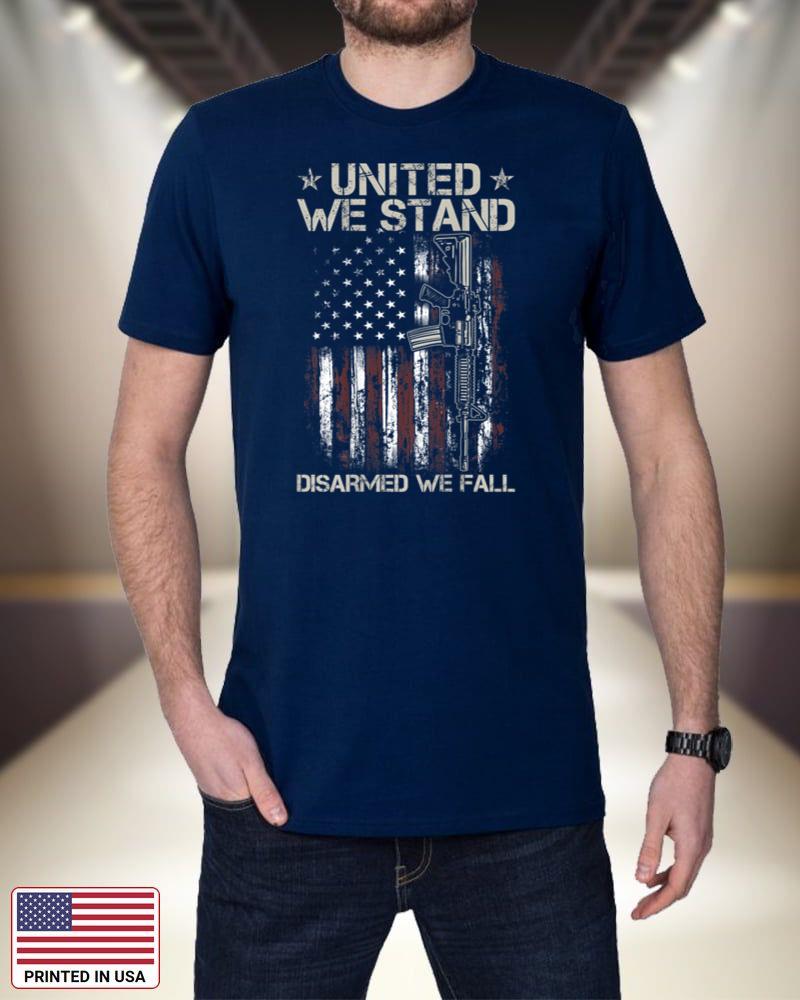 Gun American Flag United We Stand Disarmed We Fall (on back)_1 SNF84