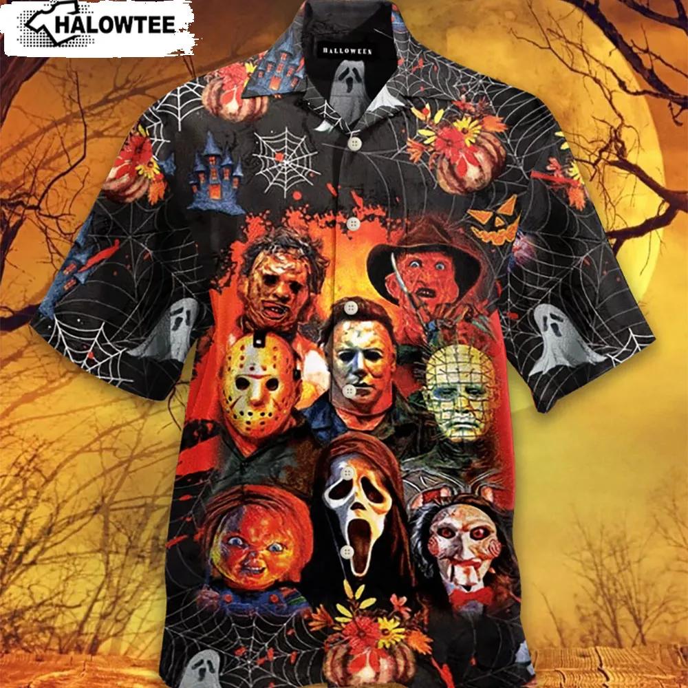 Halloween – Horror Movie Spirit Halloween Aloha Shirt Halloween Hawaiian Shirt
