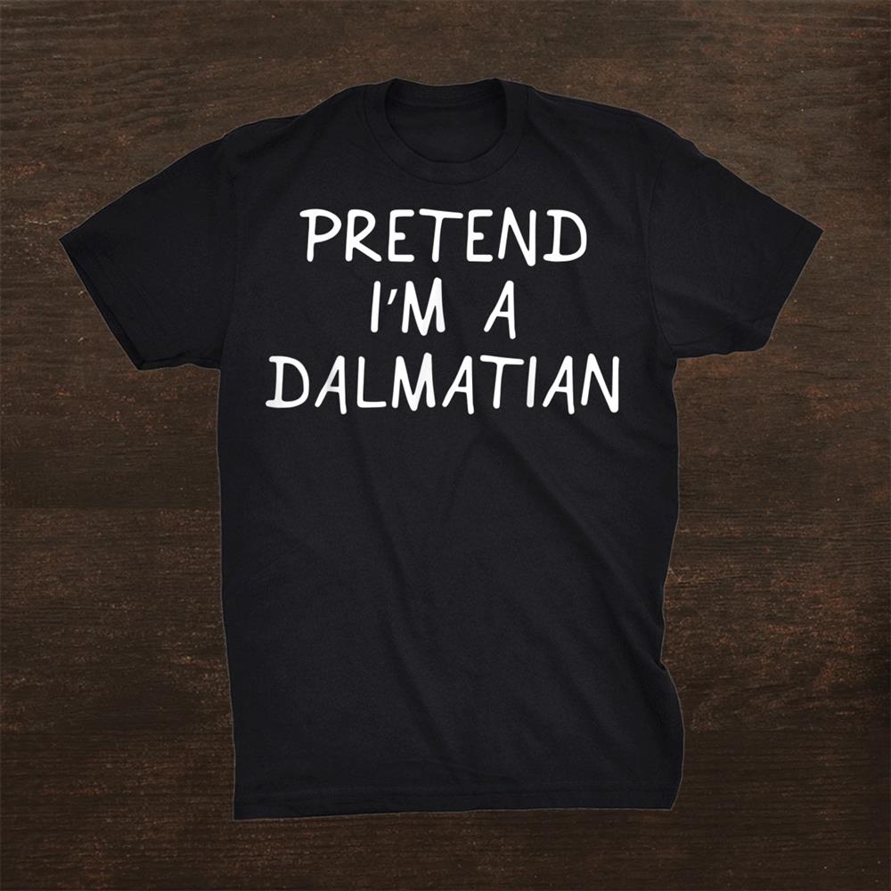 Halloween Dalmatian Costume Adult Dalmation Shirt