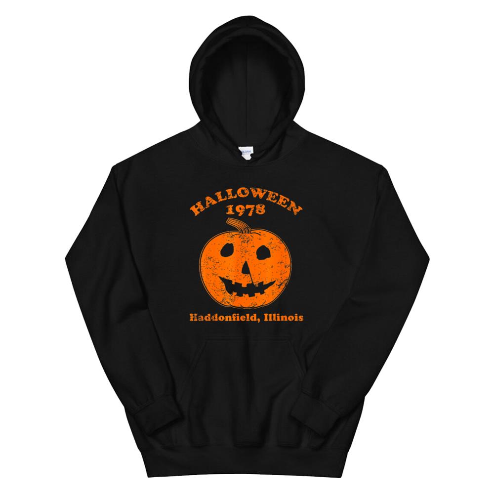 Halloween978 Holiday Spooky Gift Myers Pumpkin Haddonfield Hoodie